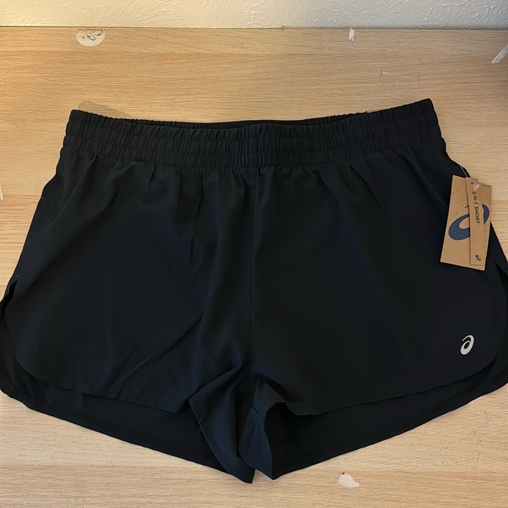 ASICS 2-in-1 Shorts - Black
